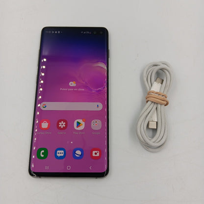 CELULAR SAMSUNG GALAXY S10+ SM-G975U1 128 GB 8 GB RAM (SEMINUEVO)