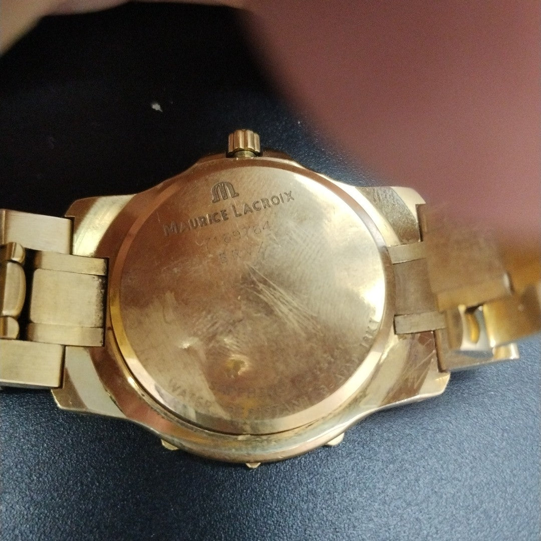 RELOJ CAJA Y PULSO ORO ORO 18 K 95,40 GRMS (SEMINUEVO)