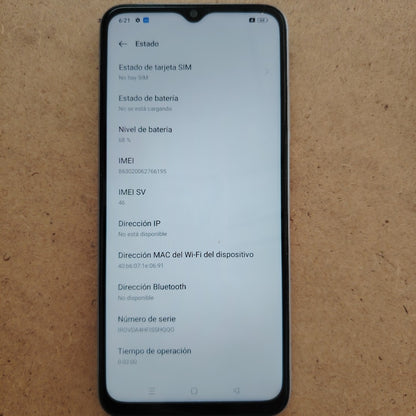 CELULAR OPPO  A17 CPH2477 64 GB 4 GB RAM (SEMINUEVO)