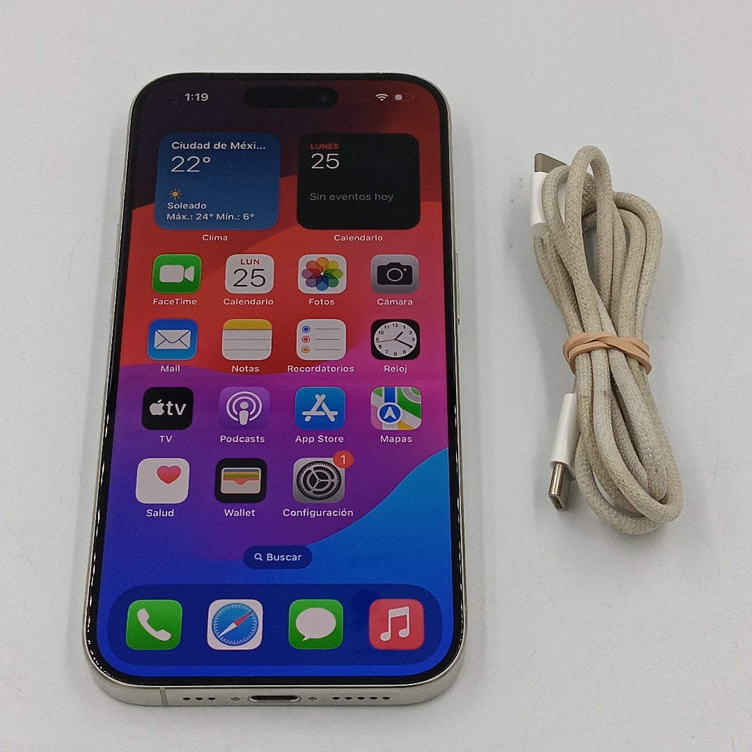 CELULAR APPLE IPHONE 15 PRO A3101 256 GB 8 GB RAM (SEMINUEVO)