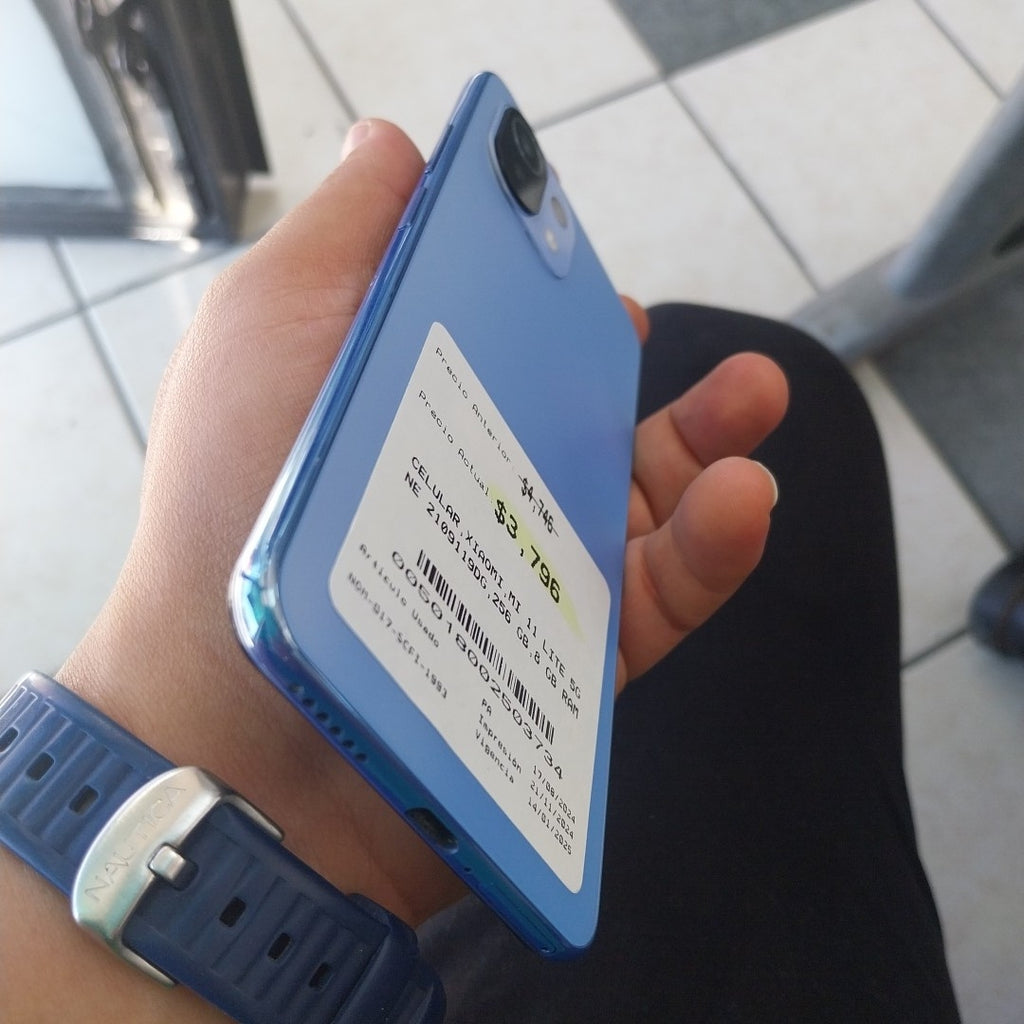 CELULAR XIAOMI MI 11 LITE 5G NE 2109119DG 256 GB 8 GB RAM