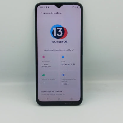 CELULAR VIVO Y17 S V2310 (2023) 128 GB 6 GB RAM (SEMINUEVO)