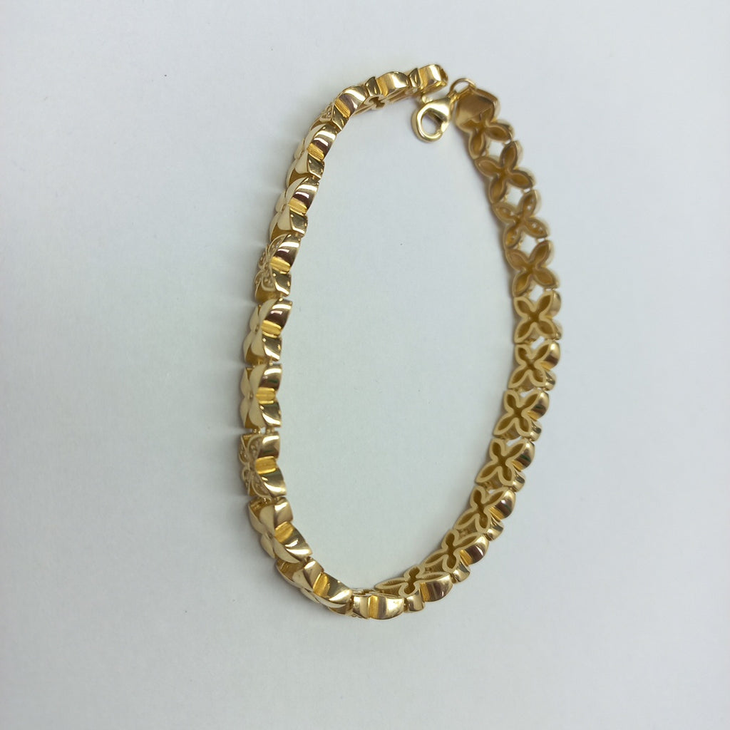 PULSERAS DAMA ORO 14K 10.6 (NUEVO)