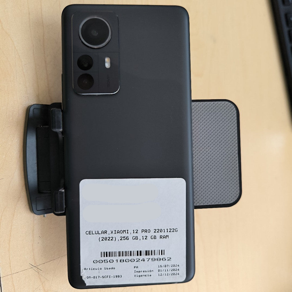 CELULAR XIAOMI 12 PRO 2201122G (2022) 256 GB 12 GB RAM (SEMINUEVO)