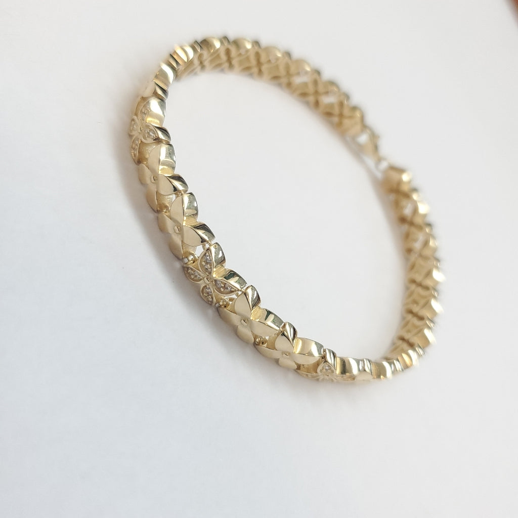 PULSERAS DAMA ORO 14K 10.3 (NUEVO)