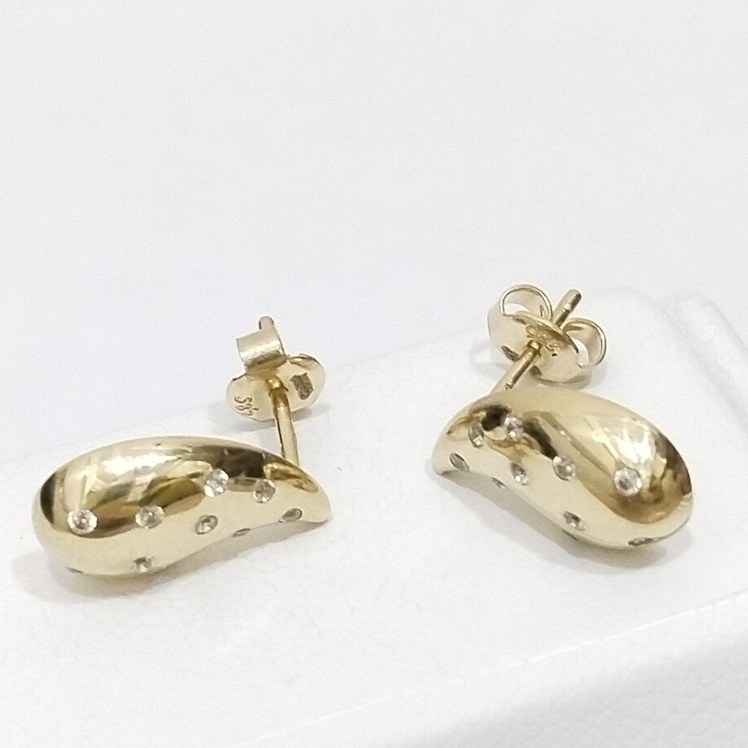 BROQUELES ORO 14K 2 (NUEVO)