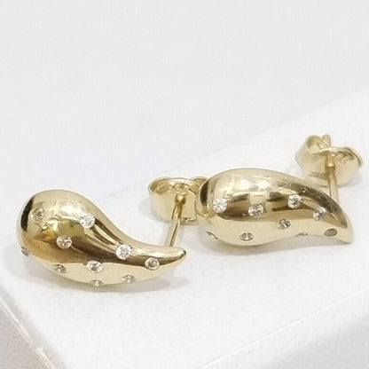 BROQUELES ORO 14K 2.1 (NUEVO)