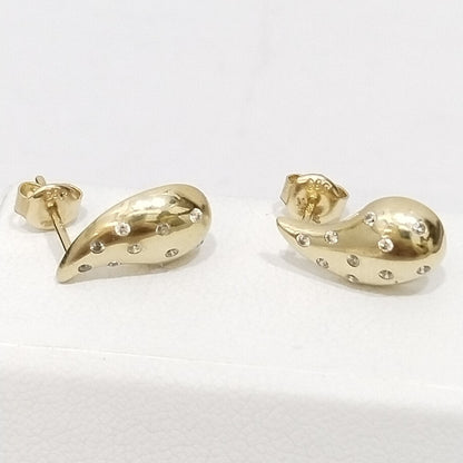 BROQUELES ORO 14K 2.1 (NUEVO)