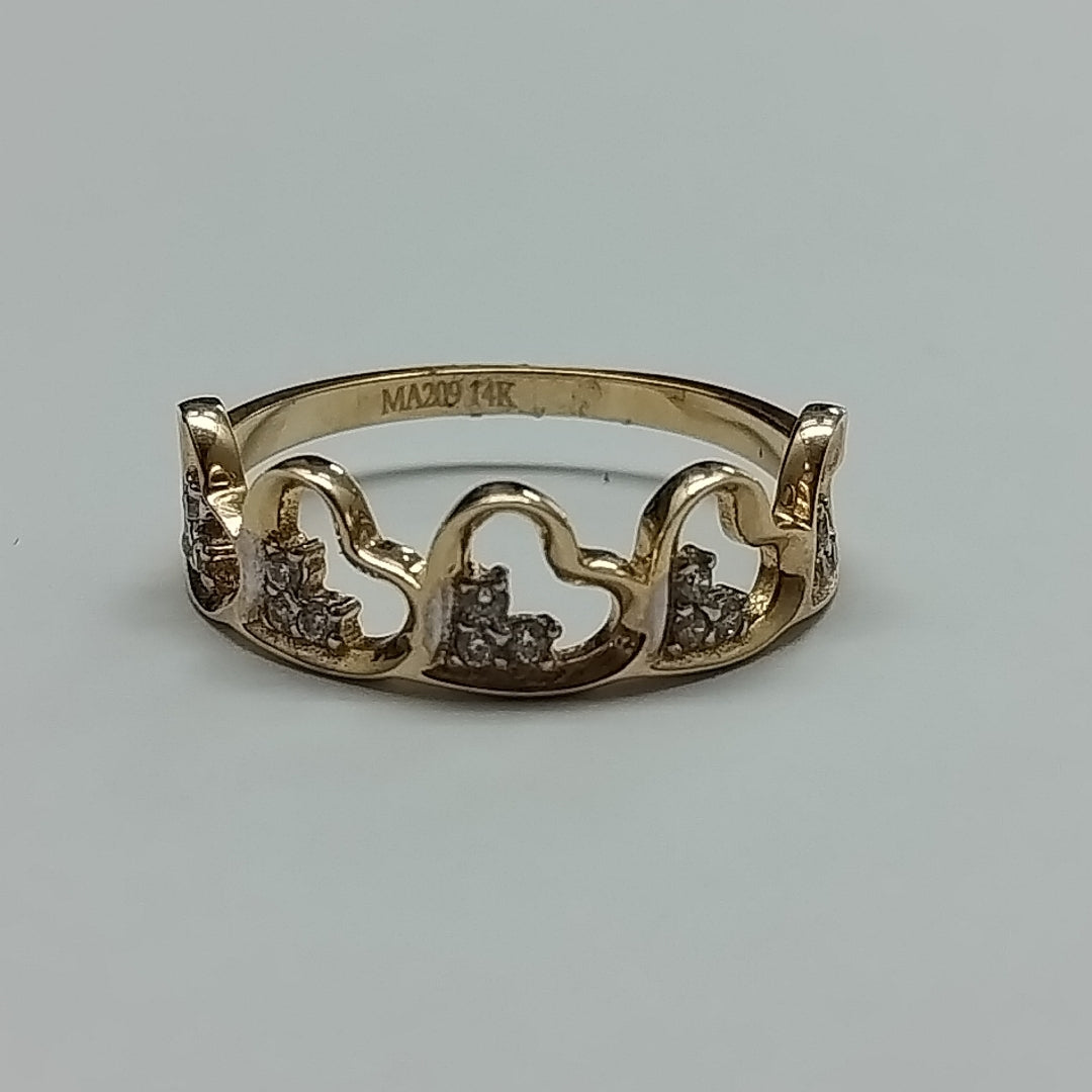 ANILLOS DAMA ORO 14K 2.2 (NUEVO)