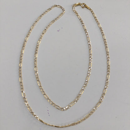 CADENAS CARTIER 3*1 DIAMANTADA ORO 14K 3 (NUEVO)