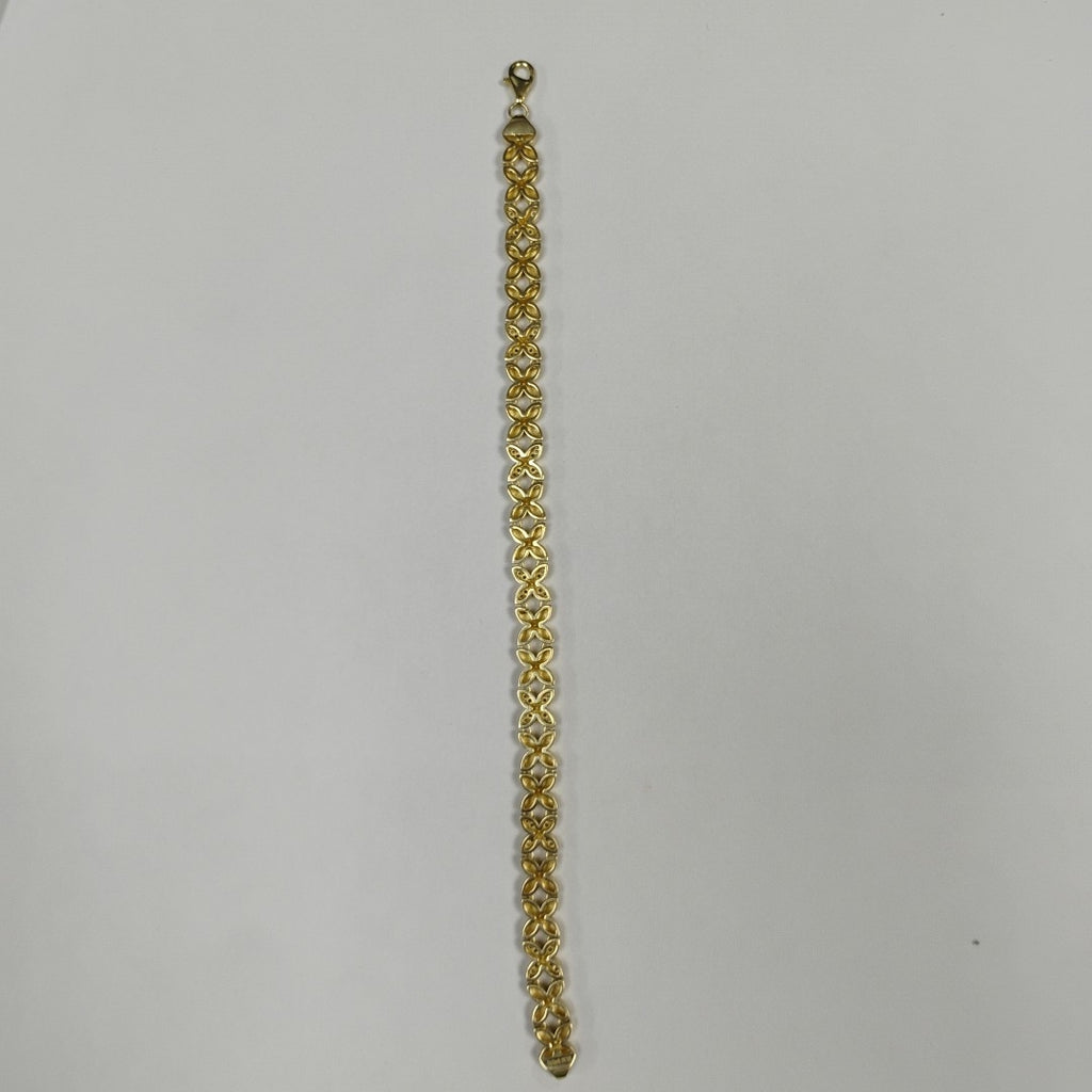 PULSERAS DAMA ORO 14K 9.9 (NUEVO)