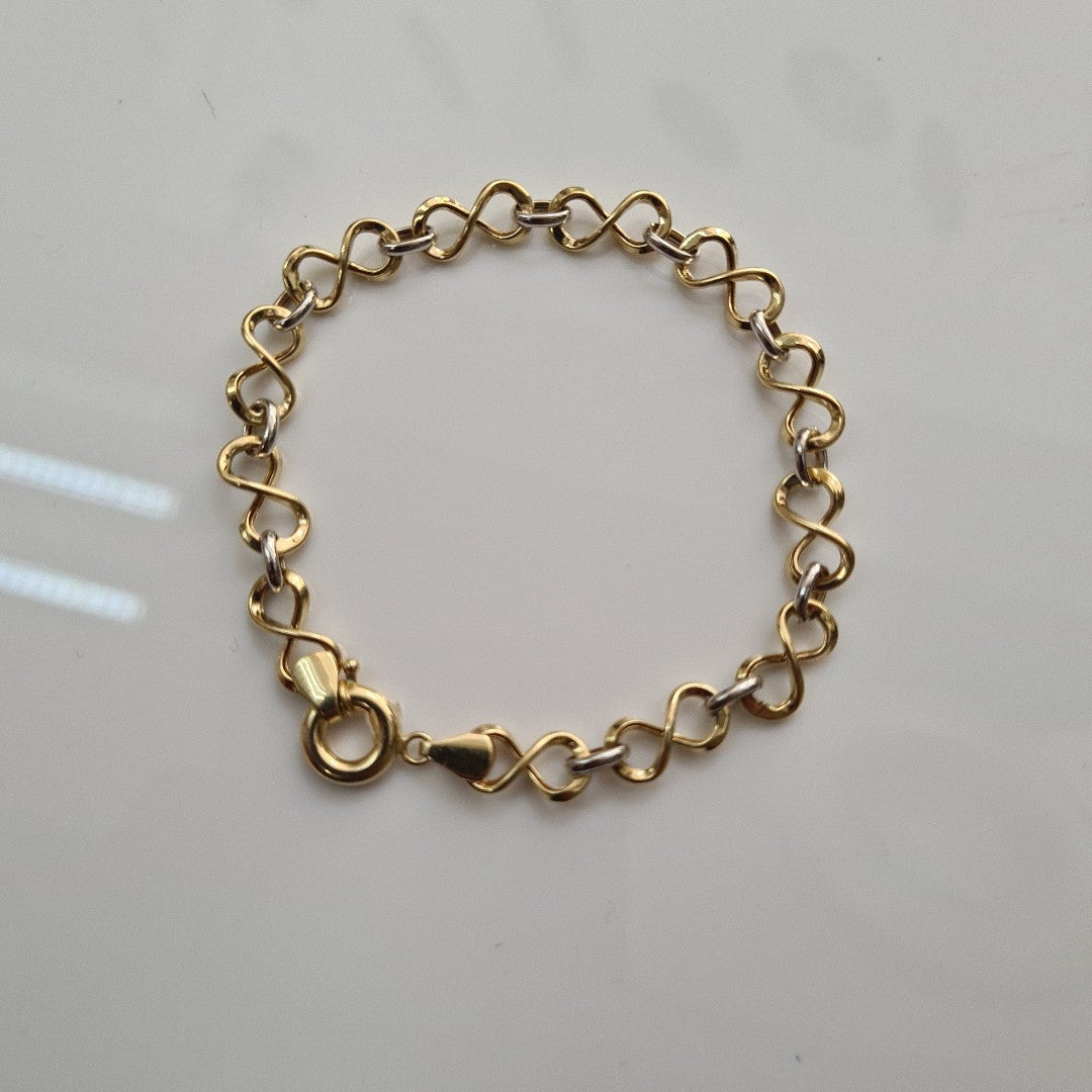 PULSERAS DAMA ORO 14K 4.3 (NUEVO)