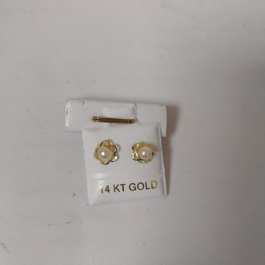 BROQUELES ORO 14K 1 (NUEVO)