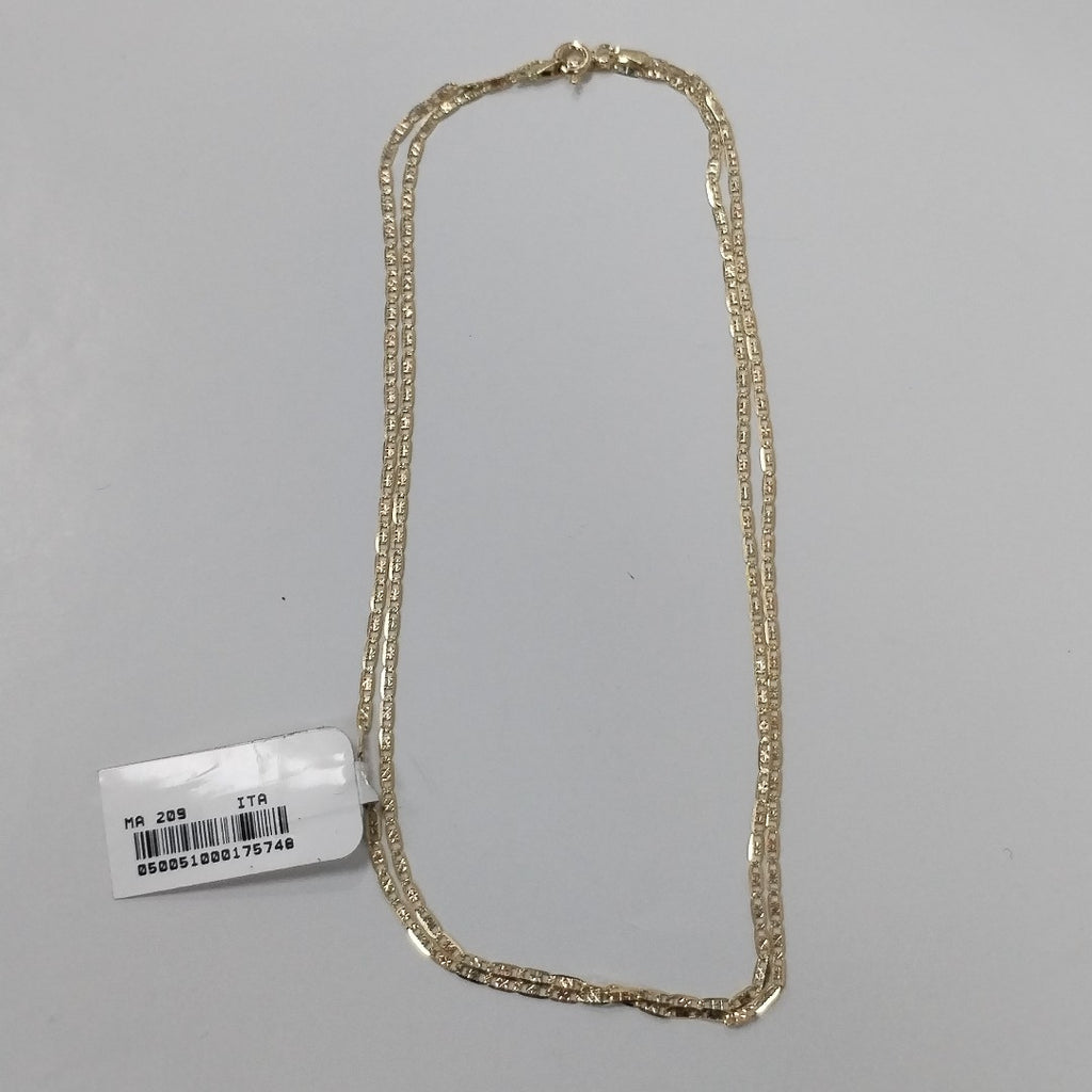 CADENAS VALENTINA/ESPEJO ORO 14K 2.9 (NUEVO)