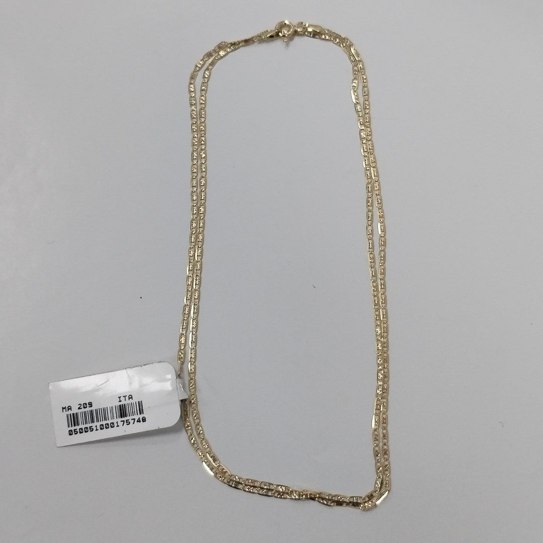 CADENAS VALENTINA/ESPEJO ORO 14K 2.9 (NUEVO)