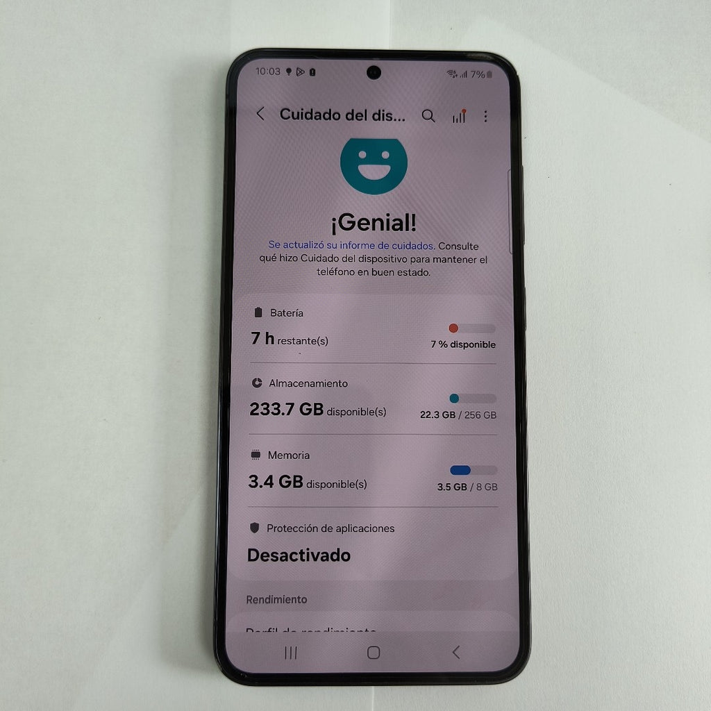CELULAR SAMSUNG GALAXY S23 SM-S911B 256 GB 8 GB RAM (SEMINUEVO)