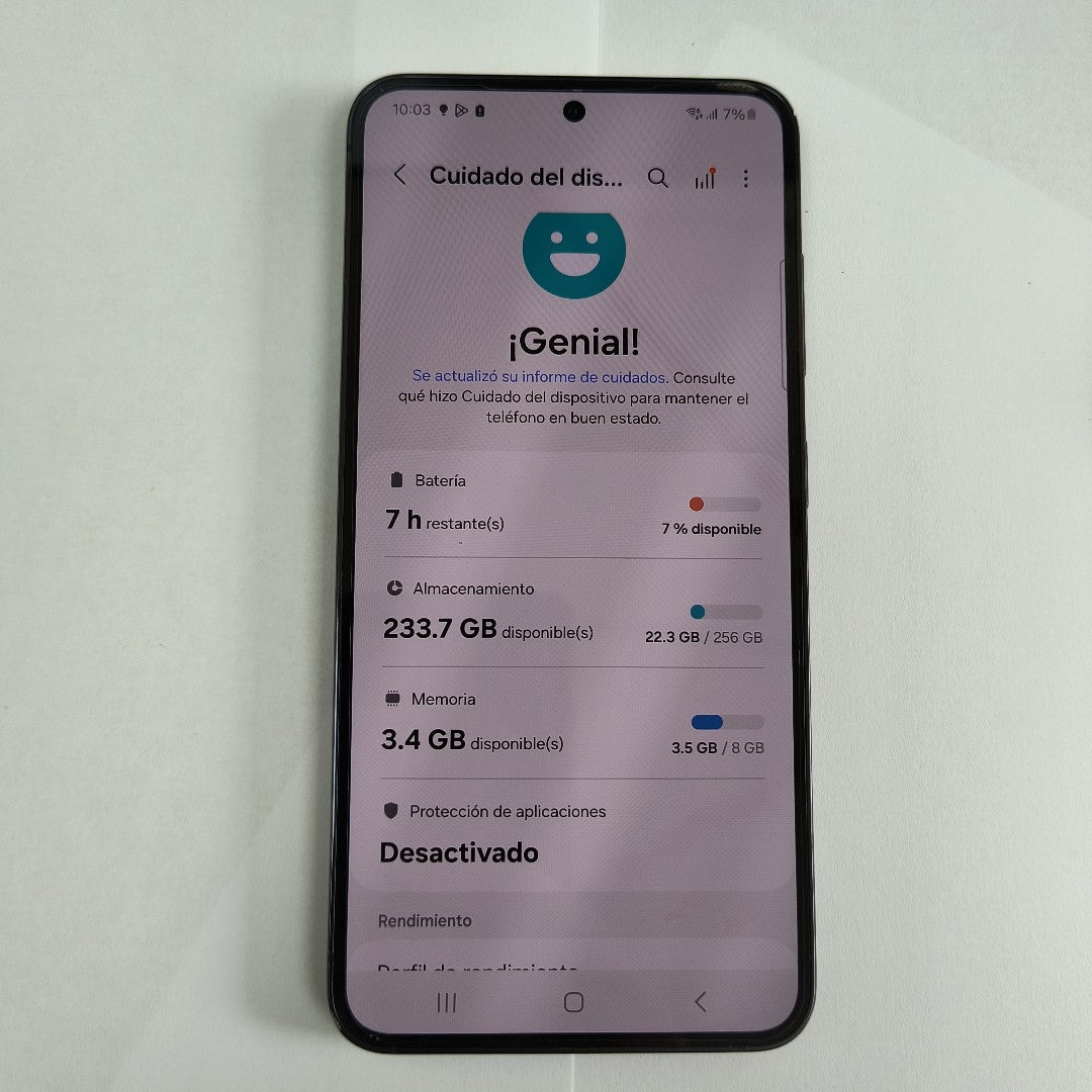 CELULAR SAMSUNG GALAXY S23 SM-S911B 256 GB 8 GB RAM (SEMINUEVO)