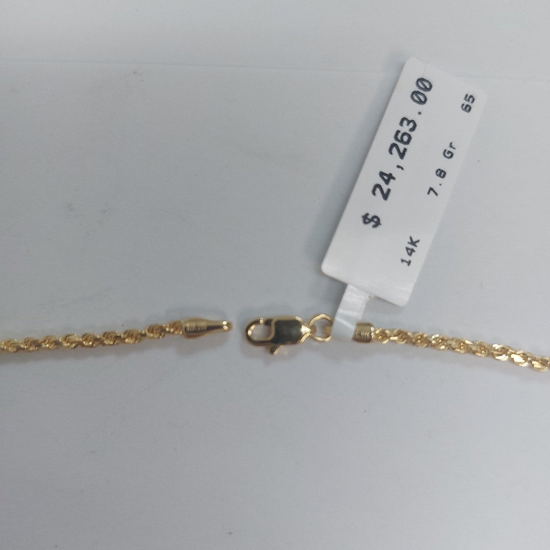 CADENAS TORSAL ORO 14K 7.8 (NUEVO)