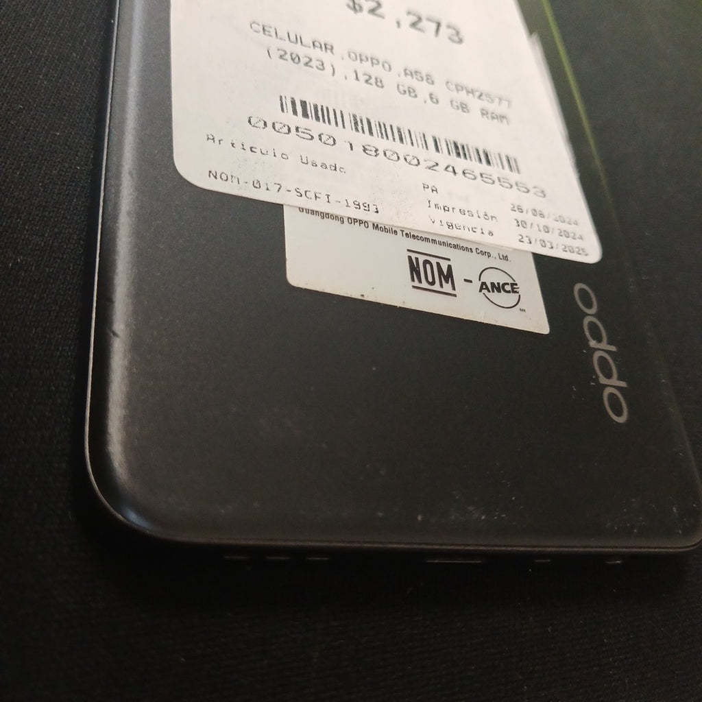 CELULAR OPPO A58 CPH2577 (2023) 128 GB 6 GB RAM