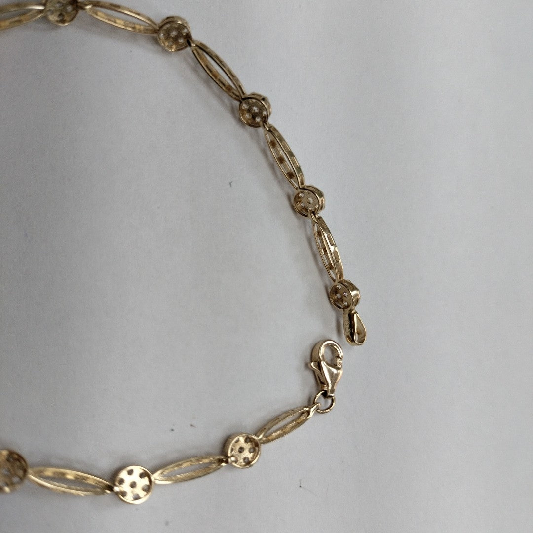 PULSERAS DAMA ORO 14K 4.1 (NUEVO)