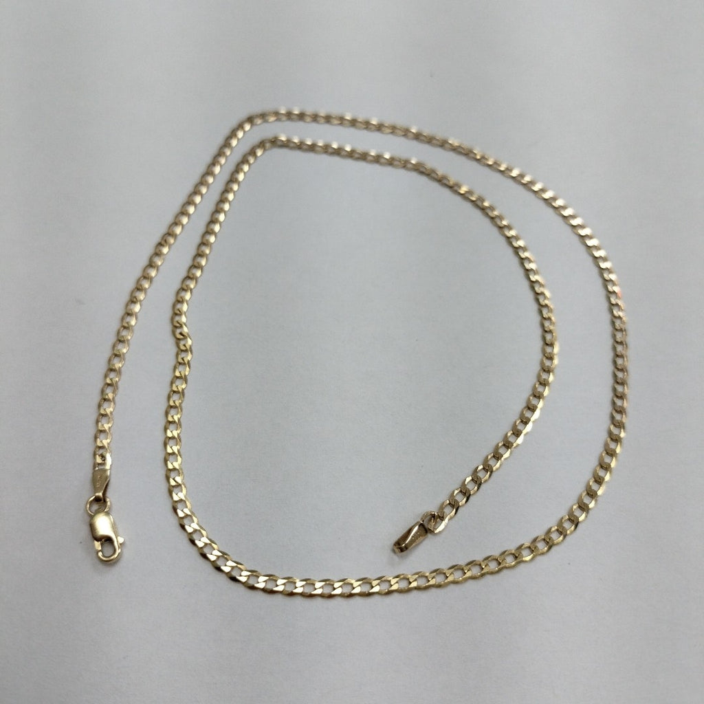 CADENAS BARBADA AMARILLA ORO 14K 4.5 (NUEVO)