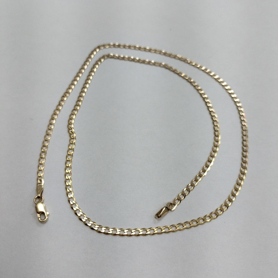 CADENAS BARBADA AMARILLA ORO 14K 4.5 (NUEVO)