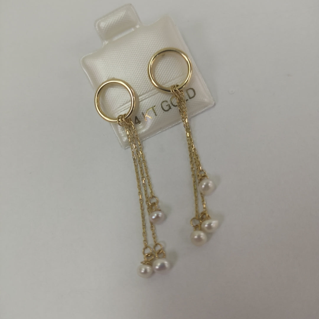 BROQUELES ORO 14K 1.7 (NUEVO)
