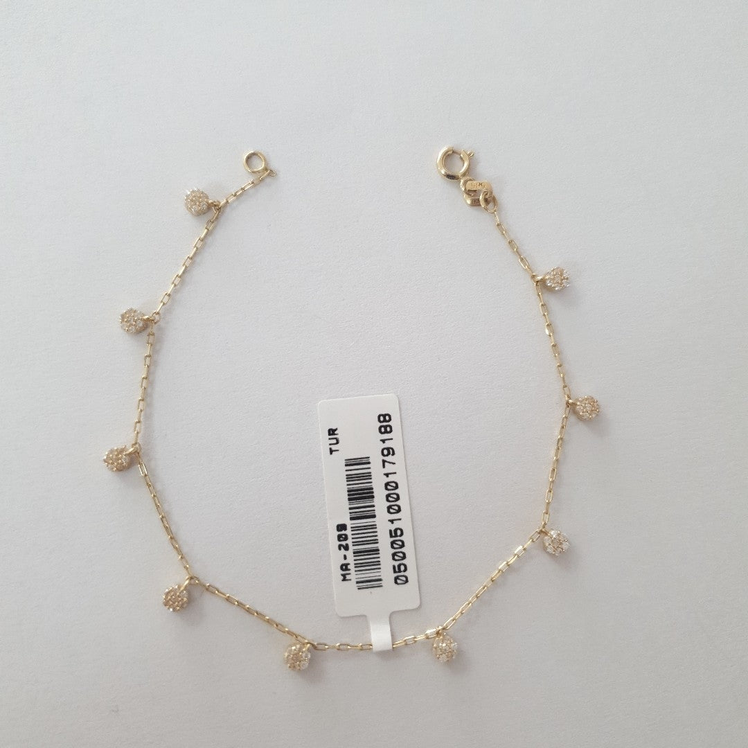 PULSERAS DAMA ORO 14K 2.1 (NUEVO)