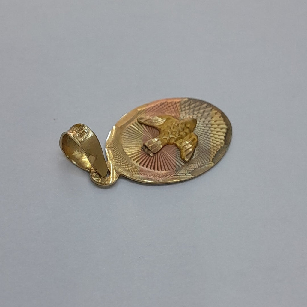 10027MED11100A723 FRD20 MEDALLAS ORO 10K 1.1GRS (NUEVO)