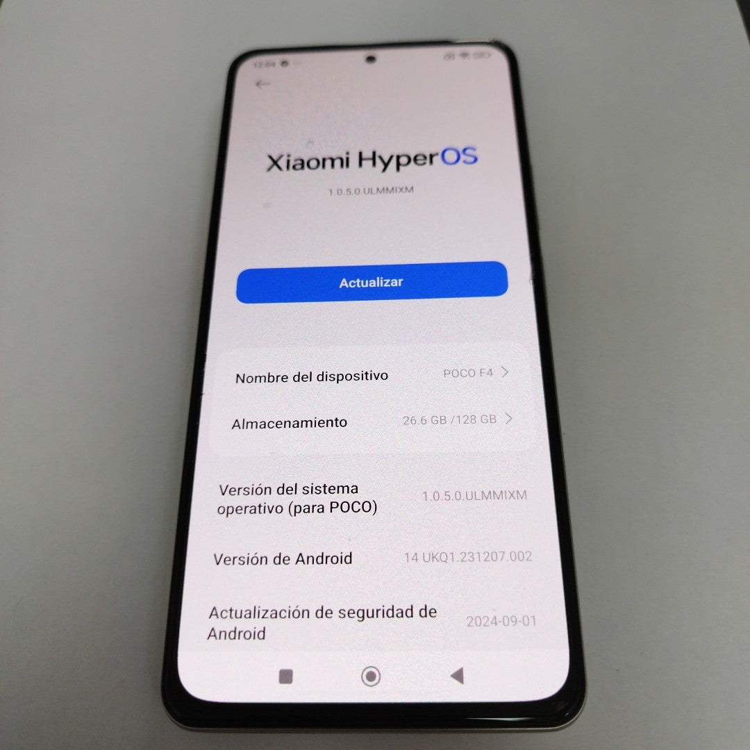 CELULAR XIAOMI POCO F4 22021211RG 128 GB 6 GB RAM (SEMINUEVO)