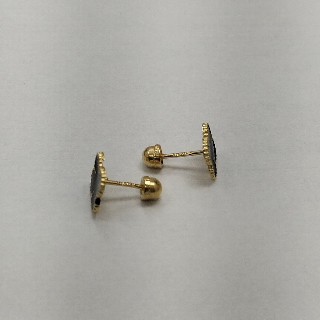 BROQUELES ORO 14K 1 (NUEVO)