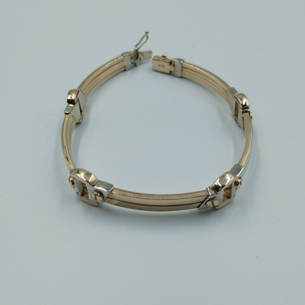 PULSERAS CABALLERO ORO 14K 19.9 (NUEVO)
