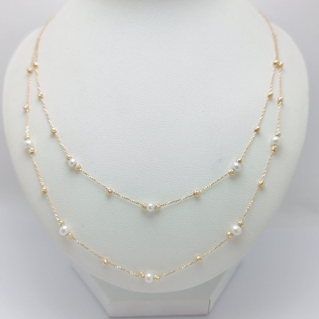 GARGANTILLAS ORO 14K 3.5 (NUEVO)