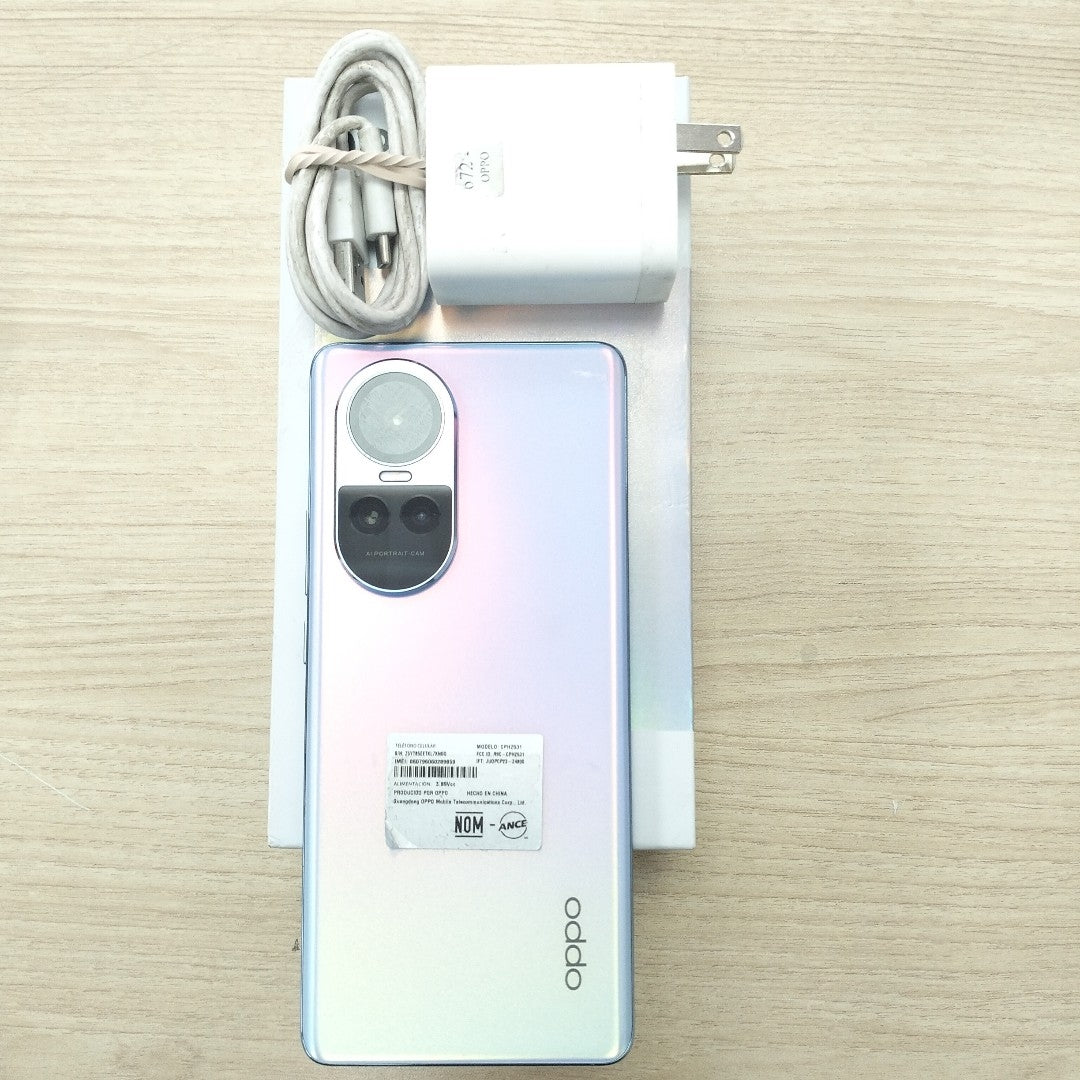 CELULAR OPPO  RENO10 5G CPH2531 (2023) 256 GB 8 GB RAM (SEMINUEVO)