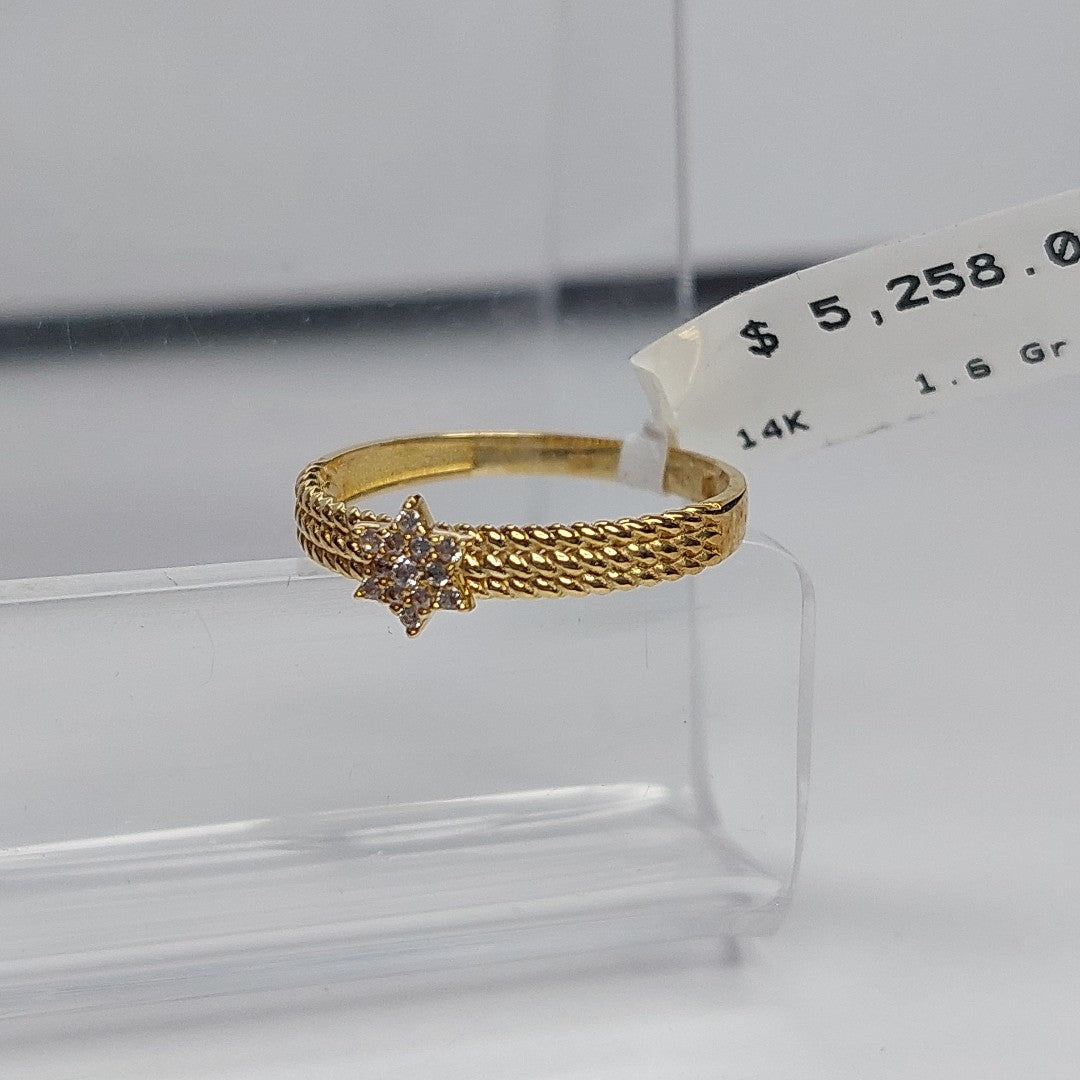 ANILLOS DAMA ORO 14K 1.6 (NUEVO)