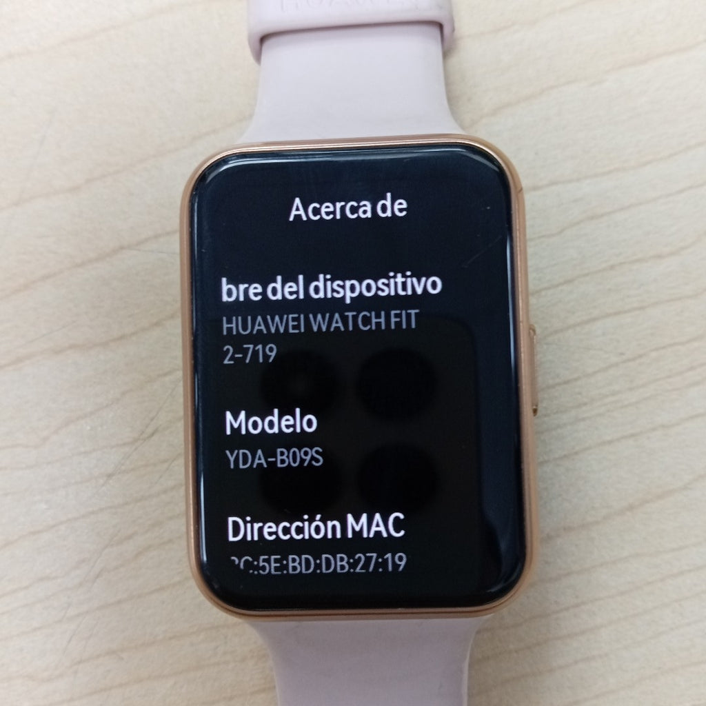 SMARTWATCH HUAWEI WATCH FIT 2 YDA-B09S 44 MM BLUETOOTH (SEMINUEVO)