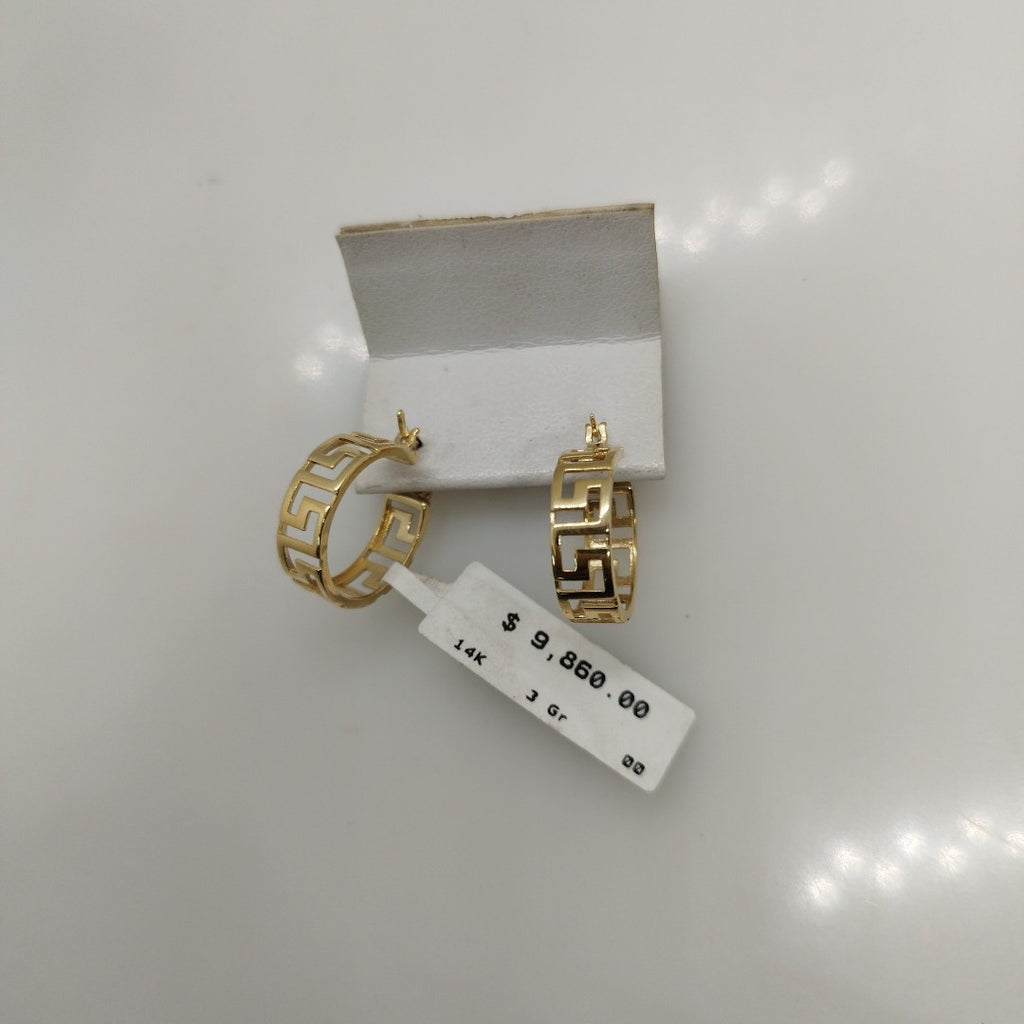 ARRACADAS ORO 14K 3 (NUEVO)