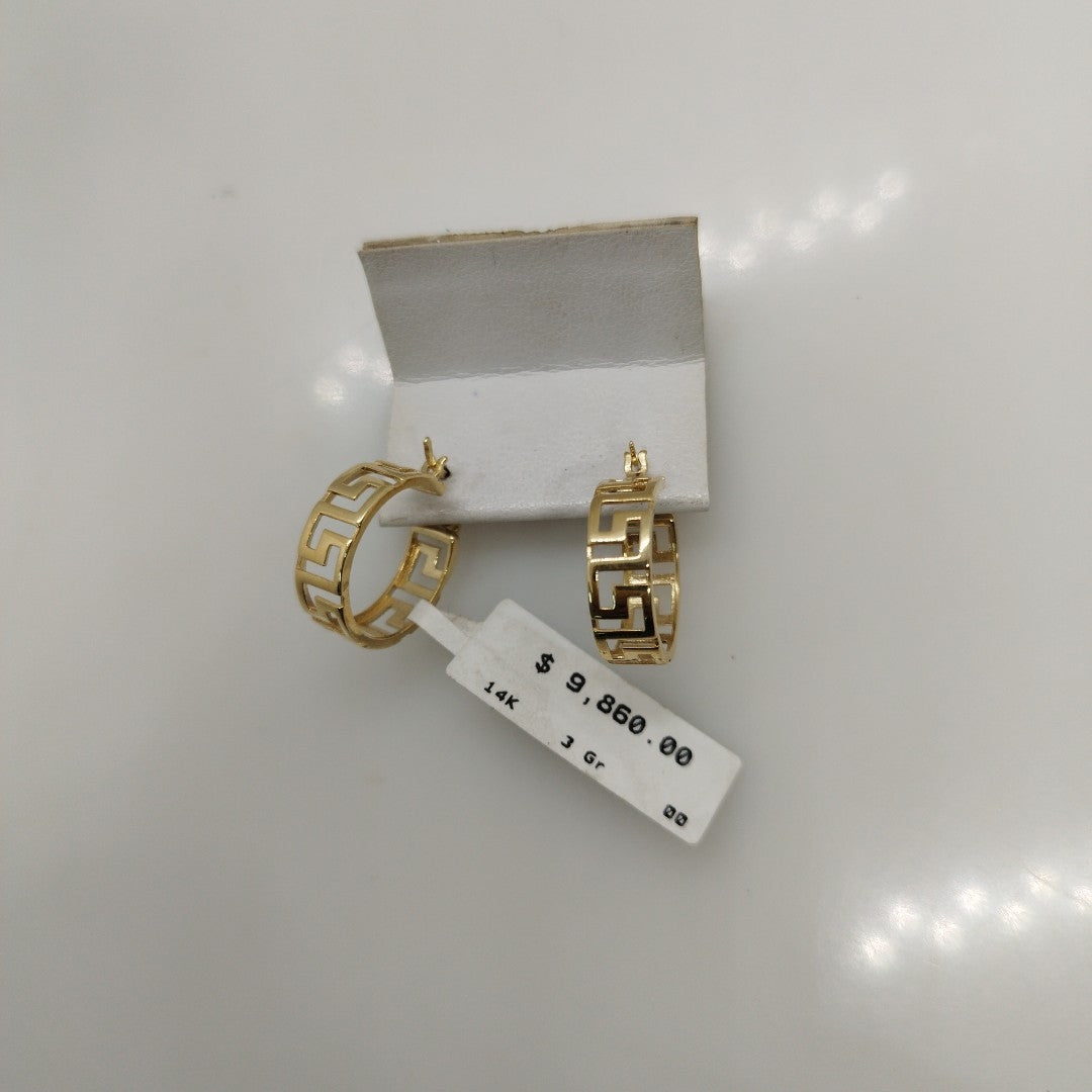 ARRACADAS ORO 14K 3 (NUEVO)