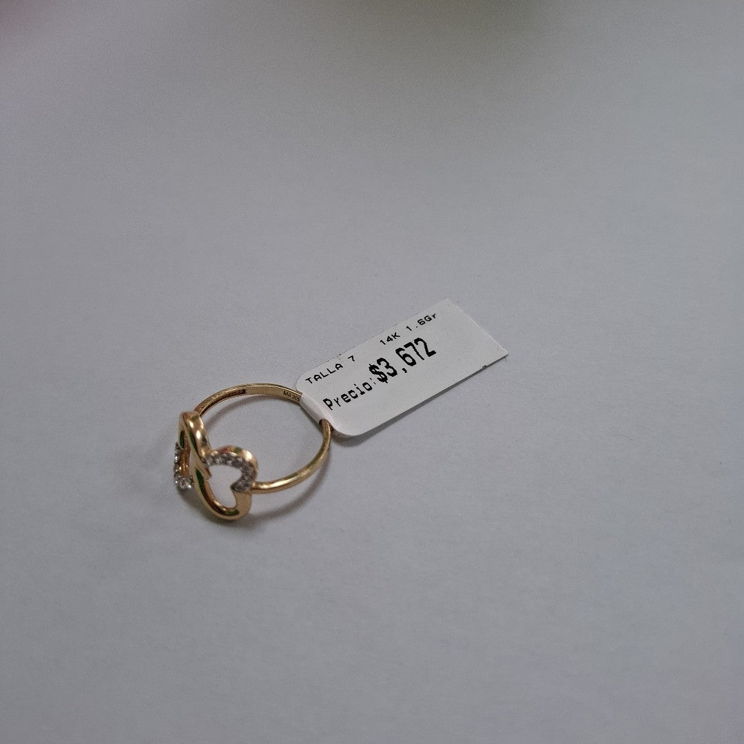 ANILLOS DAMA ORO 14K 1.6 (NUEVO)