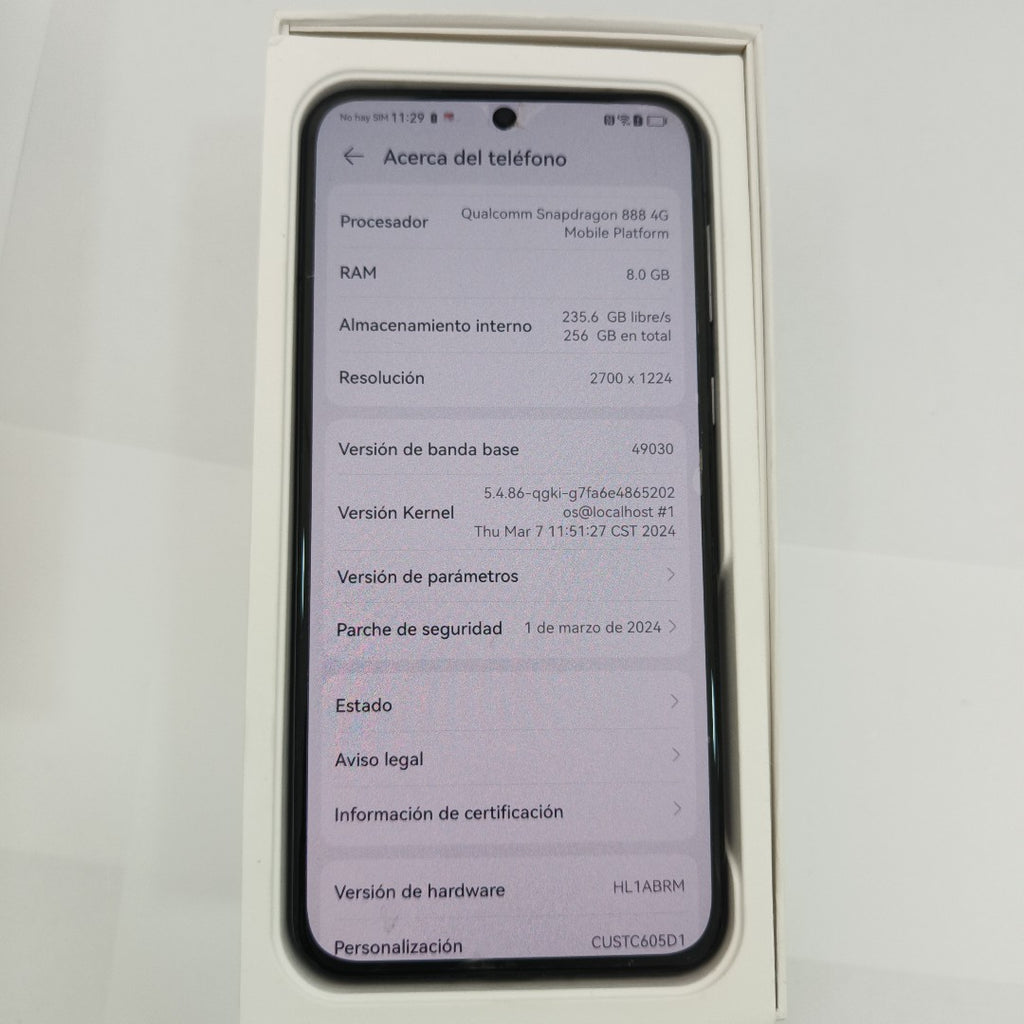CELULAR HUAWEI P50 ABR-LX9 256 GB 8 GB RAM (SEMINUEVO)