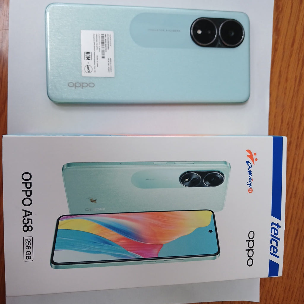 CELULAR OPPO  A58 CPH2577 (2023) 256 GB 8 GB RAM (SEMINUEVO)