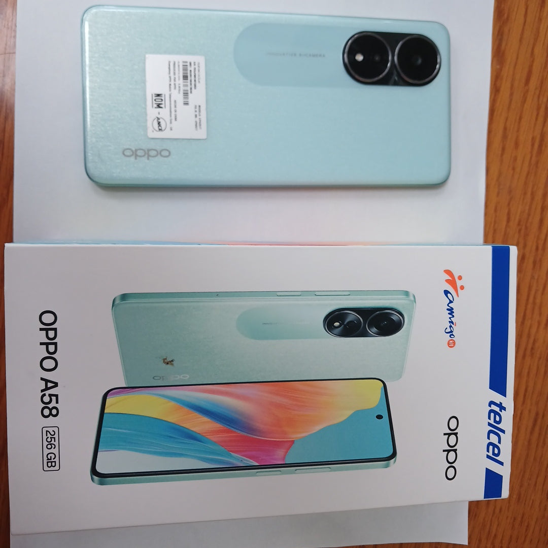 CELULAR OPPO  A58 CPH2577 (2023) 256 GB 8 GB RAM (SEMINUEVO)