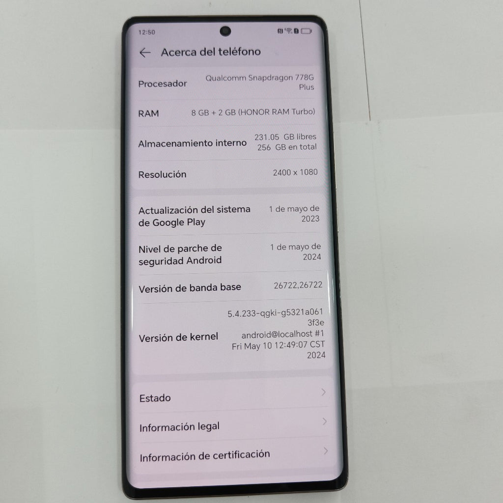 CELULAR HONOR 70 FNE-NX9 256 GB 8 GB RAM
