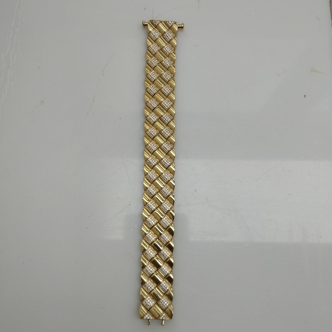 PULSERAS DAMA ORO 14K 36.2 (NUEVO)