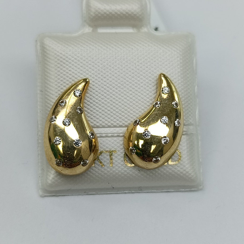 BROQUELES ORO 14K 2 (NUEVO)