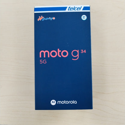 CELULAR MOTOROLA MOTO G34 5G XT2363-2 (2023) 256 GB 8 GB RAM (SEMINUEVO)