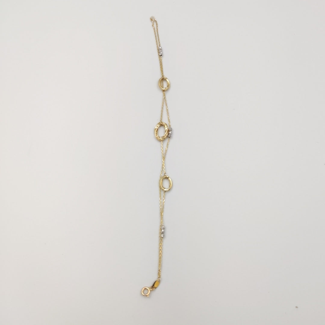 PULSERAS DAMA ORO 14K 2.9 (NUEVO)