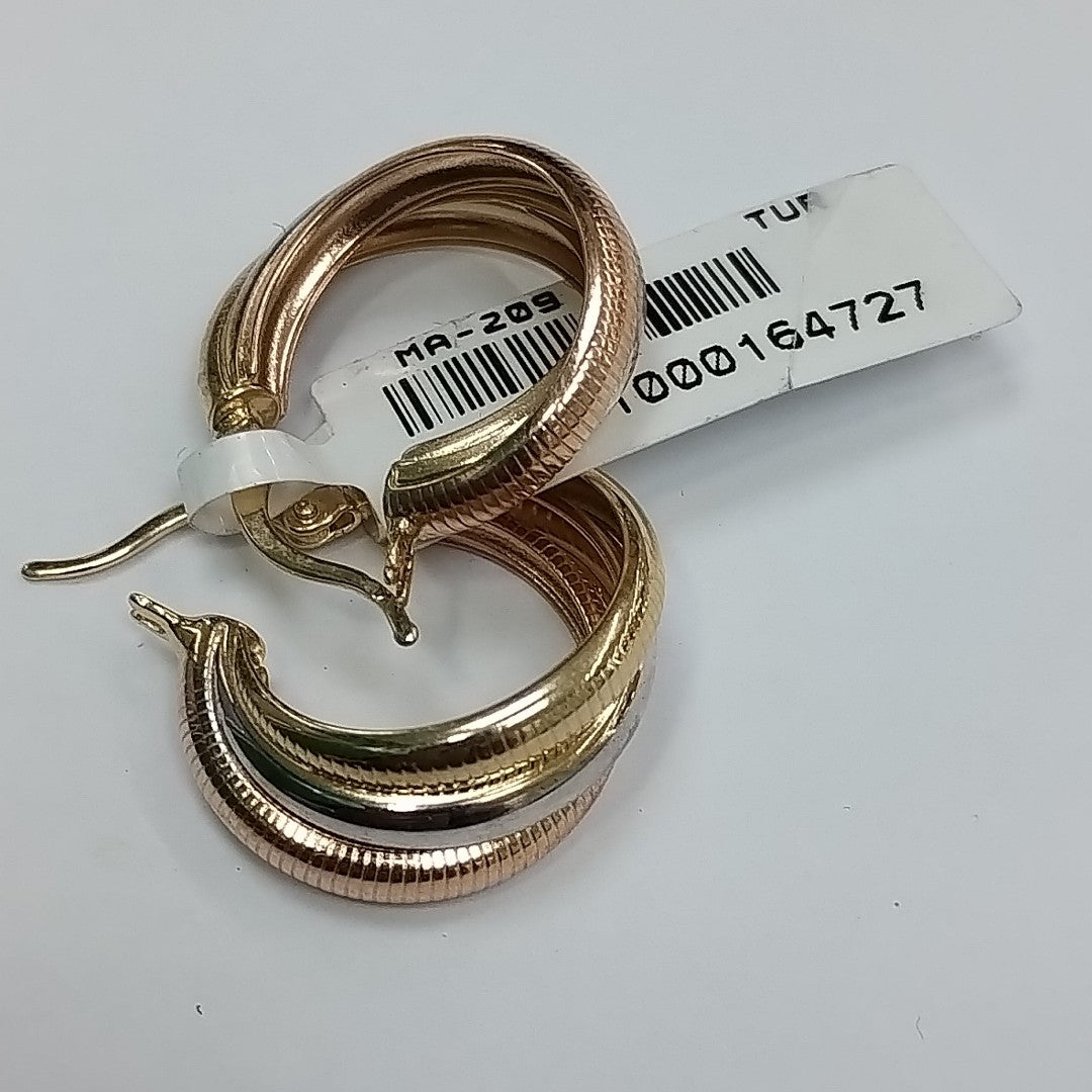 ARRACADAS ORO 14K 3.8 (NUEVO)
