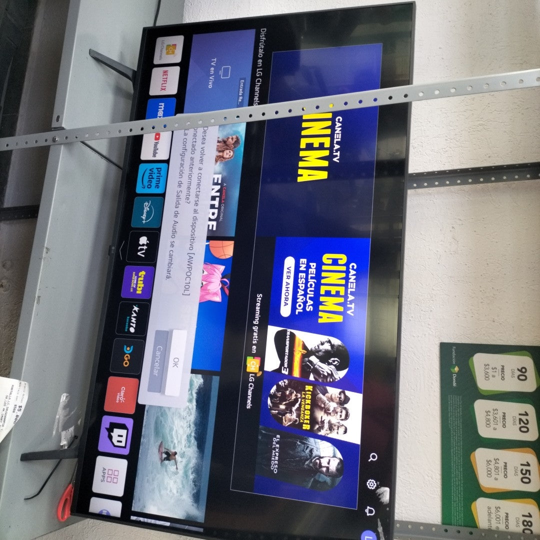 PANTALLA LG 50UQ8000PSB (2022) 50" LED 4K (SEMINUEVO)