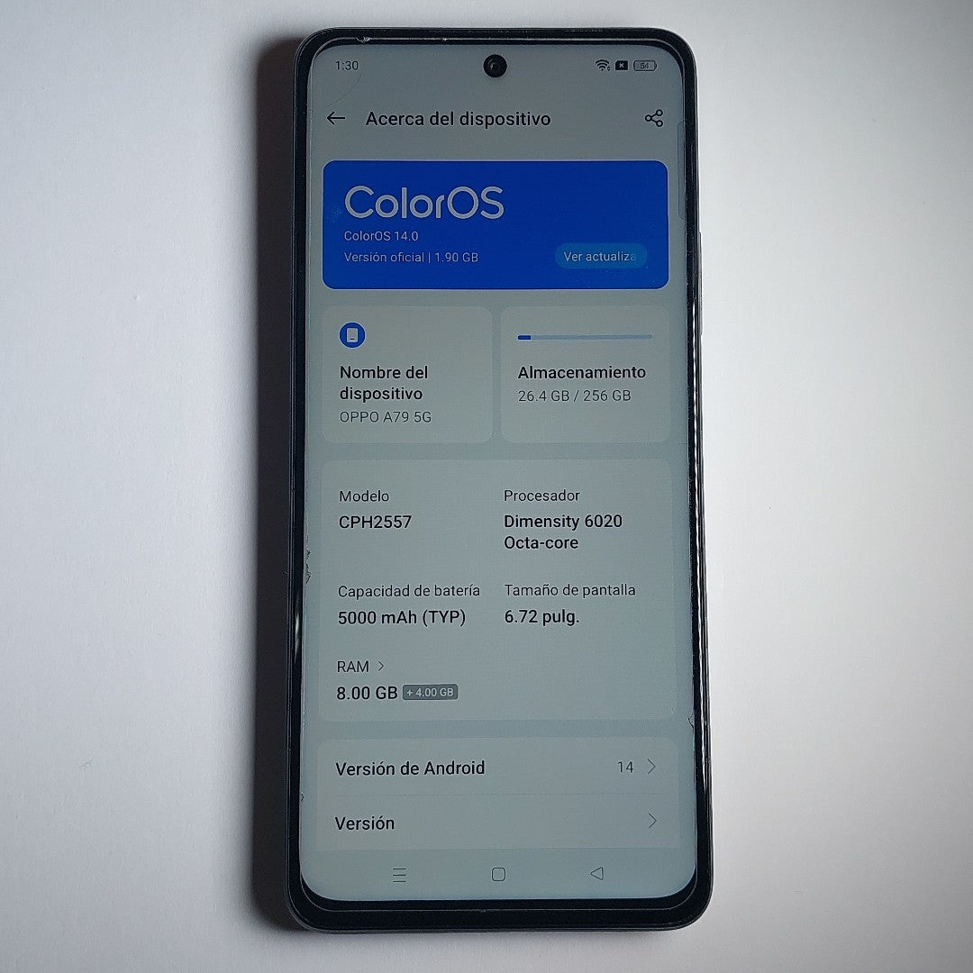 CELULAR OPPO  A79 CPH2557 (2023) 256 GB 8 GB RAM (SEMINUEVO)